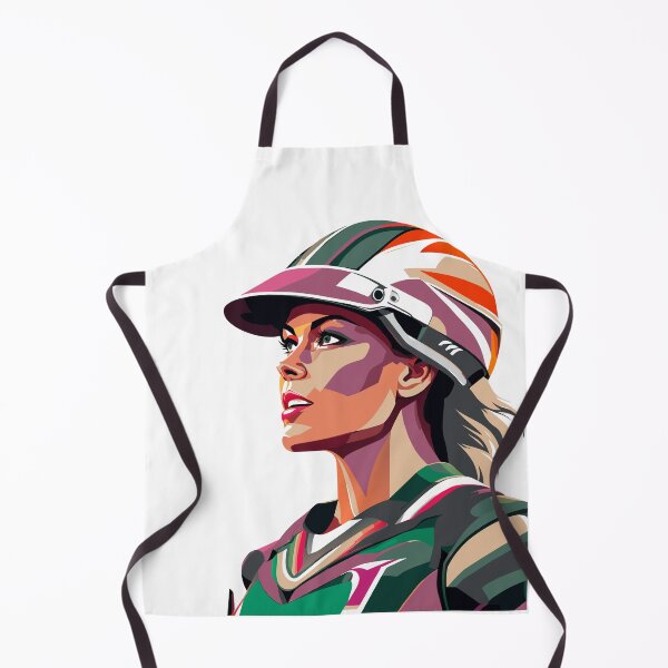 Item preview, Beautiful woman in helmet designed and sold by BubblyDelight.