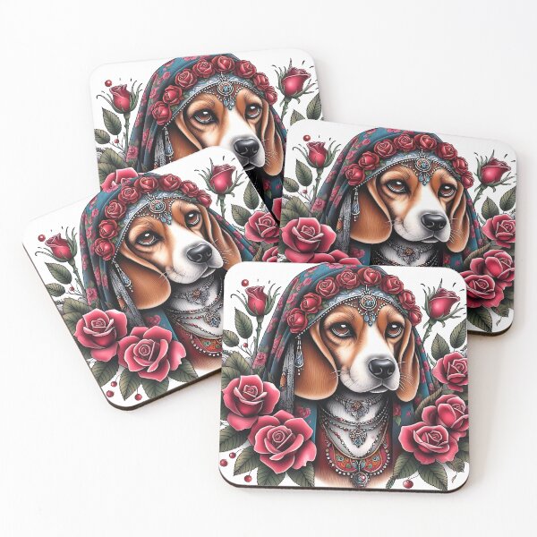 Item preview, Gypsy Beagle designed and sold by fairycoffins.