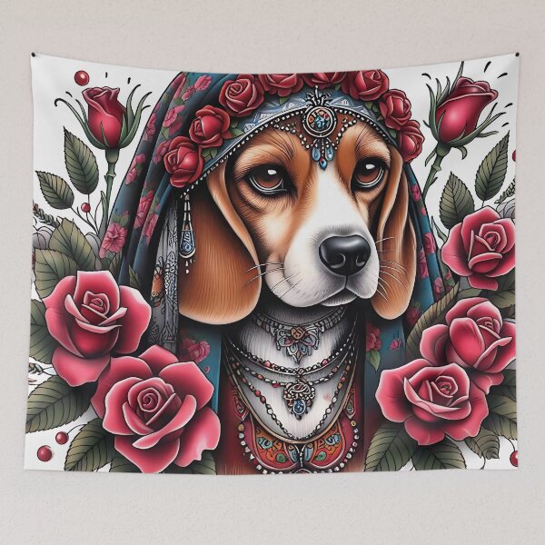 Item preview, Gypsy Beagle designed and sold by fairycoffins.