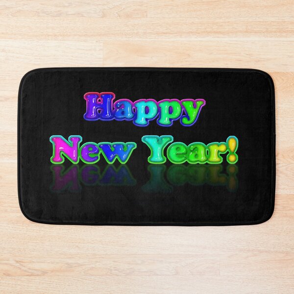 Item preview, A Colourful Happy New Year by patjila designed and sold by patjila.
