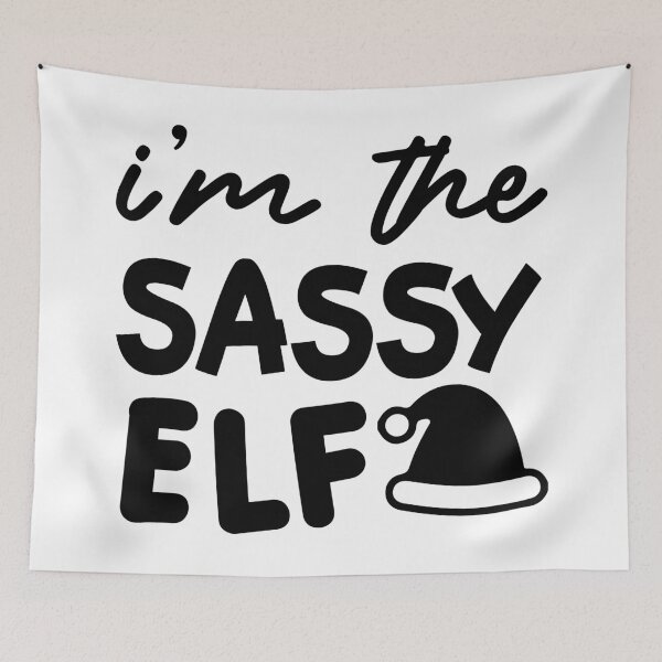 Item preview, Matching Christmas I'm The Sassy Elf  designed and sold by shopbakas.
