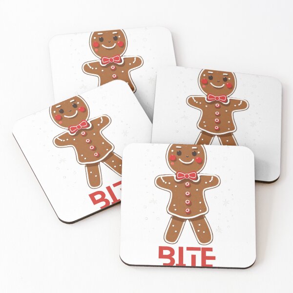 Item preview, Christmas, Gigerbread man design: ''Bite me'' designed and sold by Przemy.