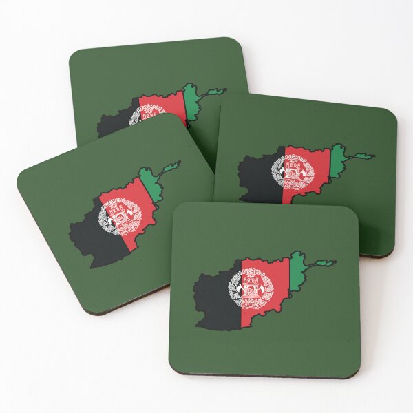 Item preview, Afghanistan country shape flag designed and sold by Rachael Taylor.