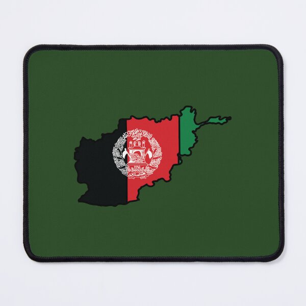 Item preview, Afghanistan country shape flag designed and sold by Rachael Taylor.