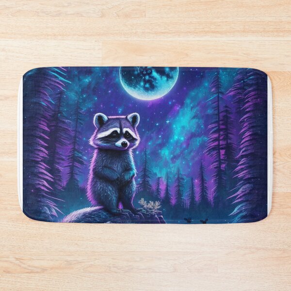 Item preview, Mystical Midnight Raccoon's Shadowy Mystic Quest designed and sold by Daniel Dudgeon.