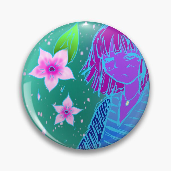 Item preview, LoFi Girl - Flowers designed and sold by MistyValleyArt.