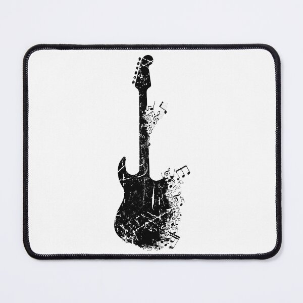 Item preview, Distressed Guitar Fading with Musical Notes designed and sold by DigitalFhaiz.
