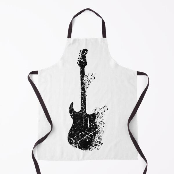 Item preview, Distressed Guitar Fading with Musical Notes designed and sold by DigitalFhaiz.