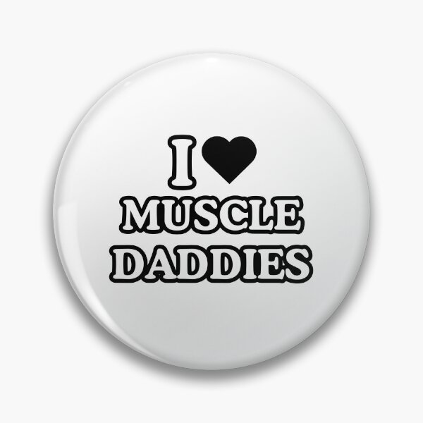 Item preview, I Love Muscle Daddies designed and sold by lilacance.