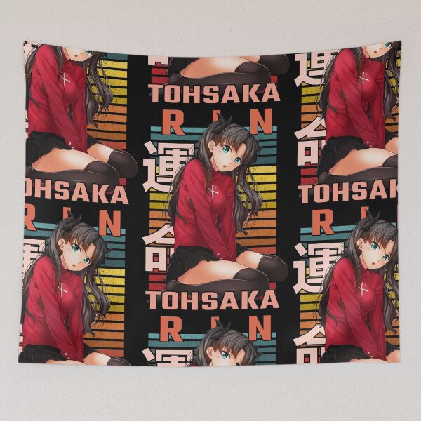 Item preview, Rin Tohsaka Fate/Zero Retro Anime Design  designed and sold by Wafusaurus.