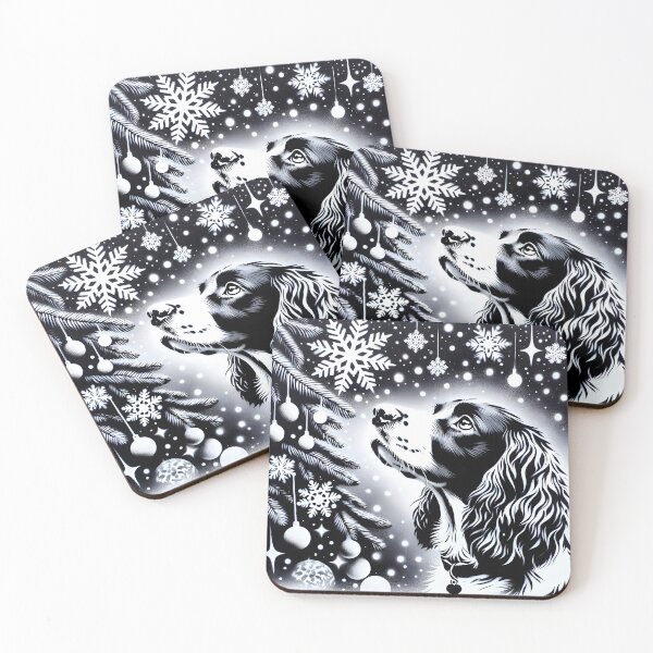 Item preview, Christmas Springer Spaniel designed and sold by Truck Stop One.