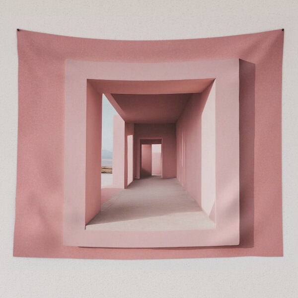 Item preview, Pink modern architecture designed and sold by ADP76.