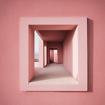 Artwork thumbnail, Pink modern architecture by ADP76
