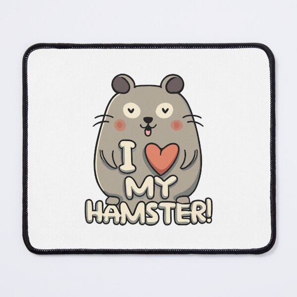 Item preview, Joyful Whiskers: I Love My Hamster designed and sold by EmeraldeaArt.