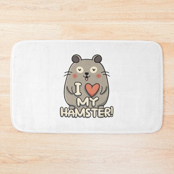 Item preview, Joyful Whiskers: I Love My Hamster designed and sold by EmeraldeaArt.