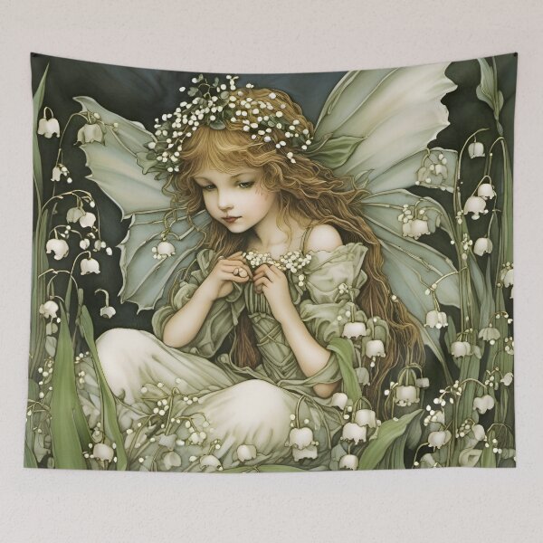 Item preview, Lilly of the Valley Flower Fairy designed and sold by Beverley  Watson.