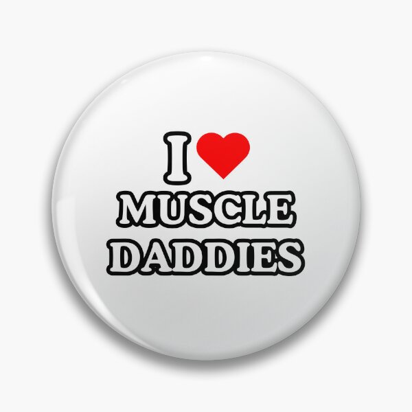 Item preview, I Love Muscle Daddies designed and sold by lilacance.