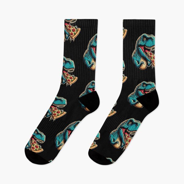 Item preview, Tyrannosaurus Rex Eating Pizza designed and sold by melvtec.