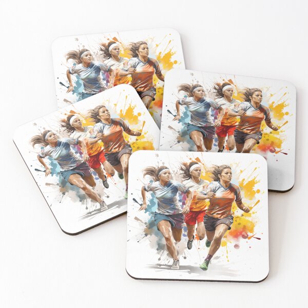 Item preview, Sporty Spark: The Energy of Women's Soccer in Motion designed and sold by ObjCrea123.