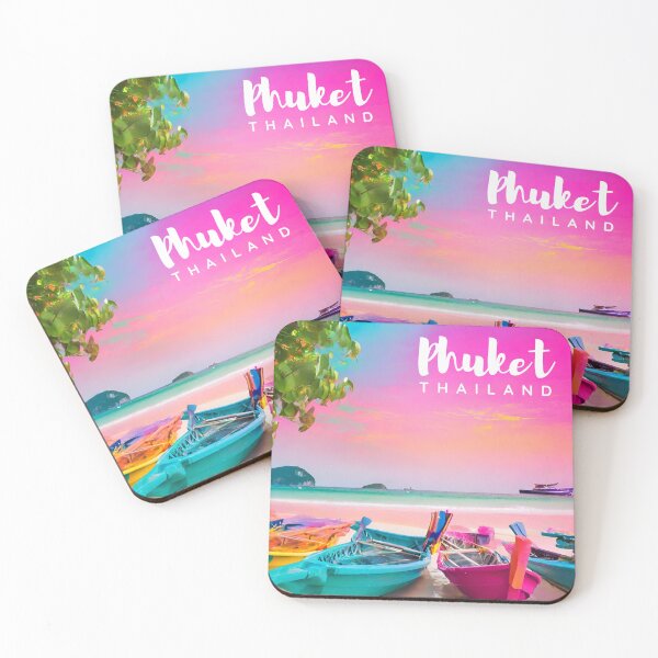 Item preview,  World travel fly to Thailand, Phuket  Island  in colorful  boat brafdesign  designed and sold by Brafdesign.