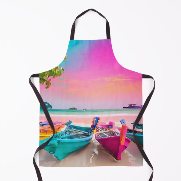 Item preview, World travel fly to Thailand, Phuket Island in colorful boat brafdesign designed and sold by Brafdesign.