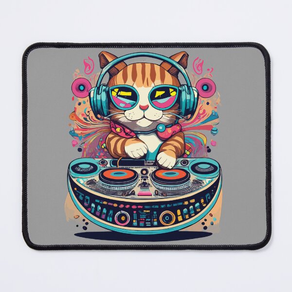 Item preview, DJ Cat designed and sold by Mario Castaño Contreras.