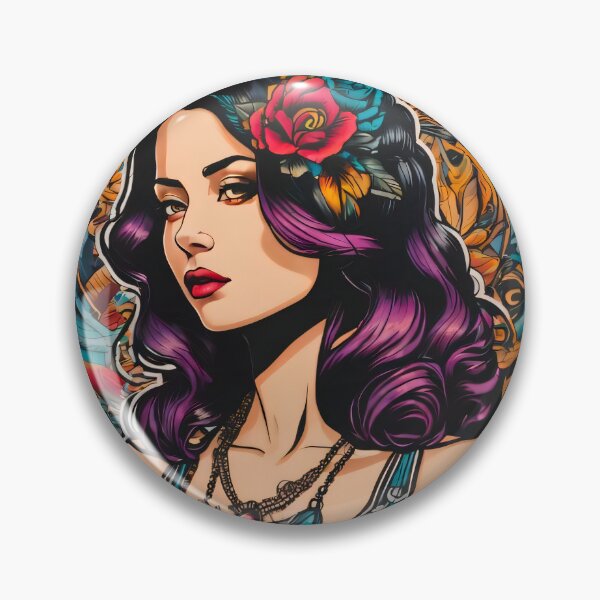 Item preview, American Traditional - Gypsy Woman designed and sold by AIncredible.
