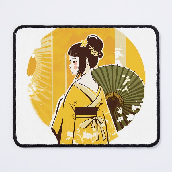 Item preview, Beautiful Girl in Kimono designed and sold by Anima-aesthetic.