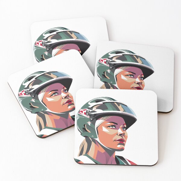 Item preview, Beautiful woman in helmet designed and sold by BubblyDelight.