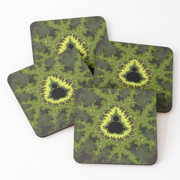Item preview, Fractal de Mandelbrot verde designed and sold by pinkal.