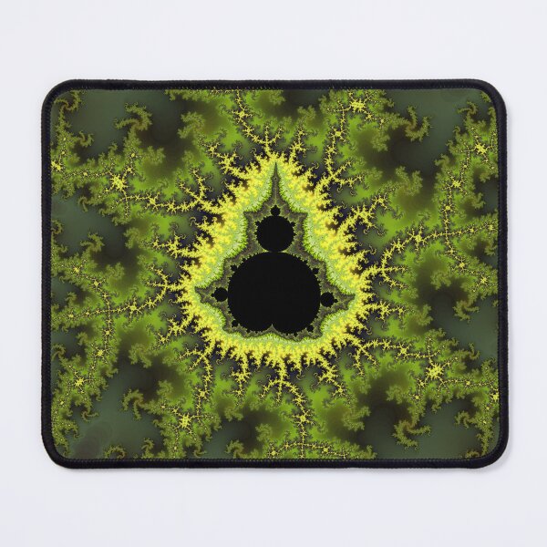 Item preview, Green Mandelbrot Fractal designed and sold by pinkal.