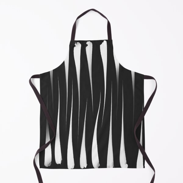 Item preview, White Paint Strokes on Black Background designed and sold by Anton Repetto.