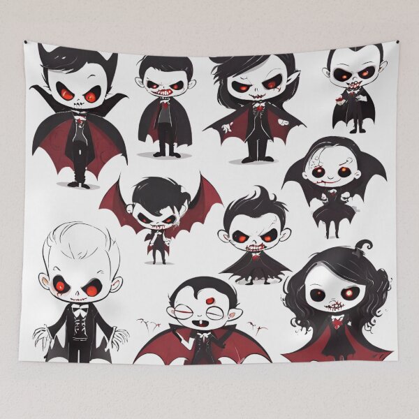Item preview, The Charm of Dark Vampires designed and sold by ELEORIS.