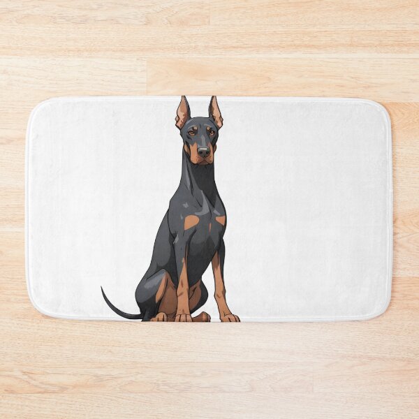 Item preview, Black Natural Ear Doberman designed and sold by Ruslanov7.