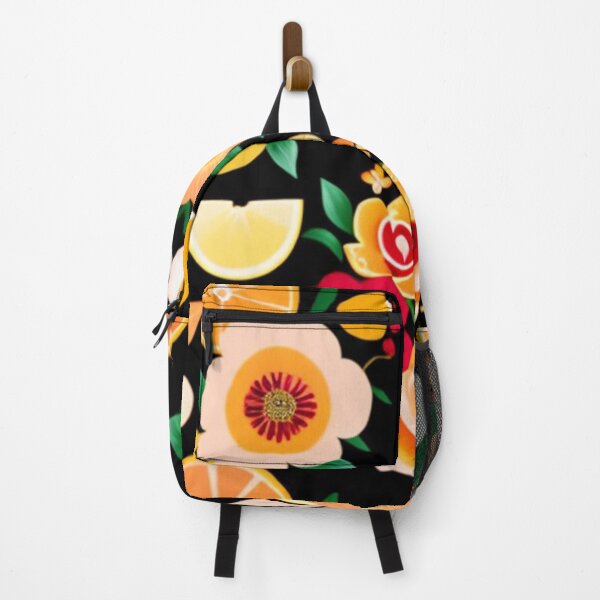 Item preview, Orange lemon and flowers  designed and sold by Roxburylane.