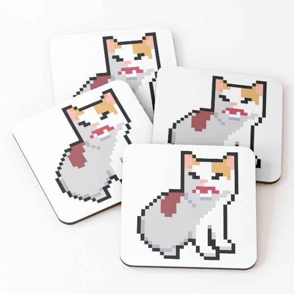 Item preview, pixel kitty cat designed and sold by THEBOLDBOY.