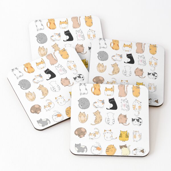 Item preview, Cute kittens stickers designed and sold by DragonflyLP.