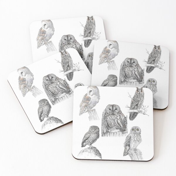Item preview, British Owls designed and sold by BensWildlifeArt.
