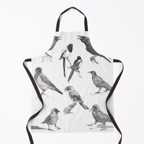 Item preview, British Corvids designed and sold by BensWildlifeArt.