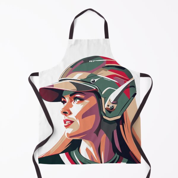 Item preview, Beautiful woman in helmet designed and sold by BubblyDelight.