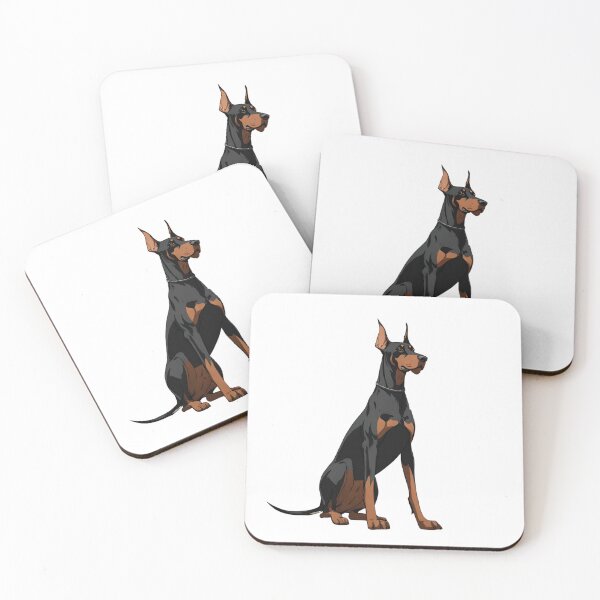 Item preview, Black Natural Ear Doberman designed and sold by Ruslanov7.
