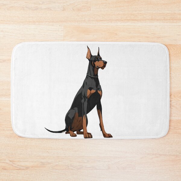 Item preview, Black Natural Ear Doberman designed and sold by Ruslanov7.