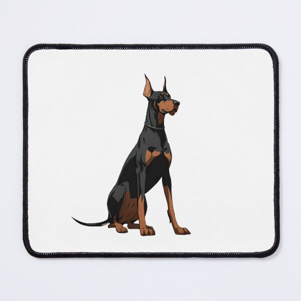 Item preview, Black Natural Ear Doberman designed and sold by Ruslanov7.