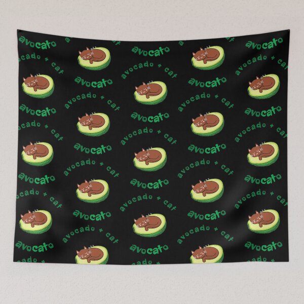 Item preview, Avocado + Cat AvoCATo Funny Animal Essential T-shirt designed and sold by MAGness.