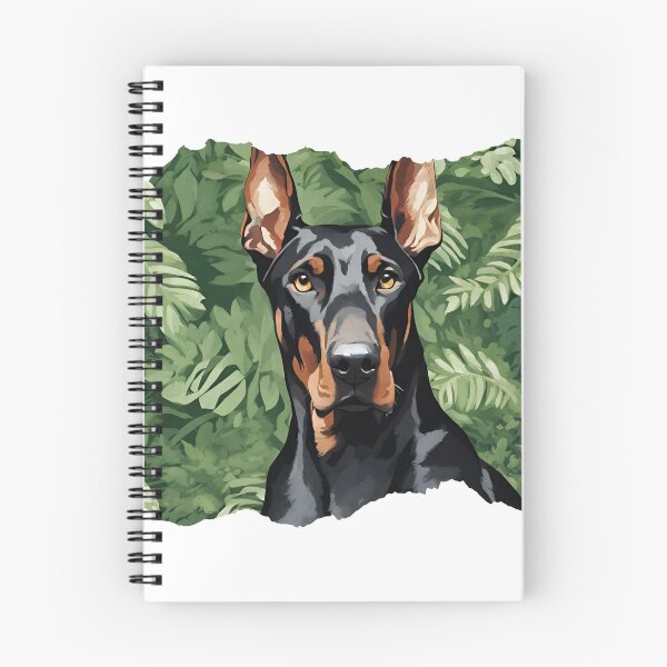 Item preview, Black Natural Ear Doberman designed and sold by Ruslanov7.