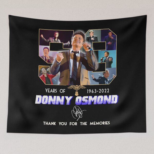 Item preview, DONNY OSMOND 59 YEARS OF 1963-2022 V-neck  Woman designed and sold by kathelmoala.