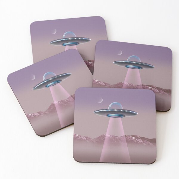 Item preview, UFO Unidentified Flying Object at Night  designed and sold by LJArtworkDesign.
