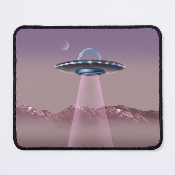 Item preview, UFO Unidentified Flying Object at Night designed and sold by LJArtworkDesign.