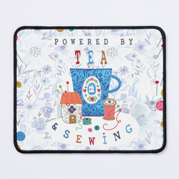 Item preview, Powered by Tea and Sewing designed and sold by Steph Thannhauser.