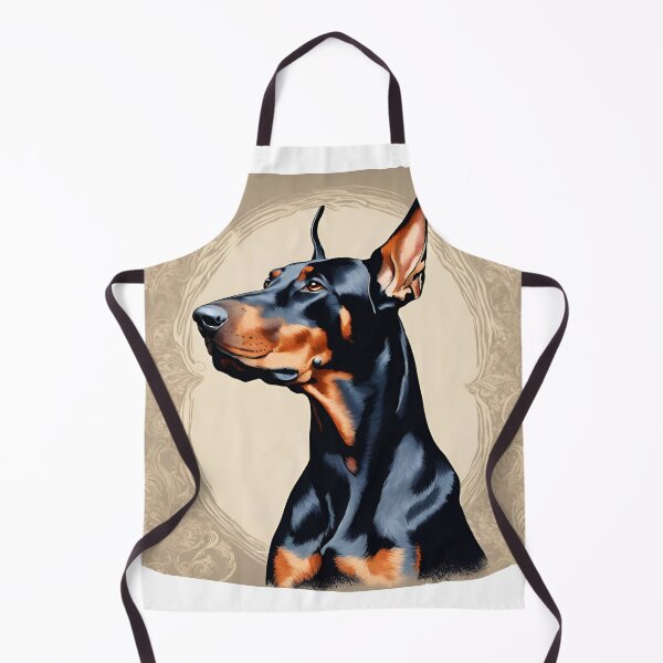 Item preview, Black Natural Ear Doberman designed and sold by Ruslanov7.